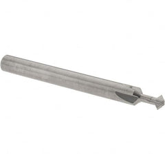 Accupro - 5/32° 5/32" Cut Diam, 0.078" Cut Width, 3/16" Shank, Solid Carbide Double-Angle Cutter - Best Tool & Supply