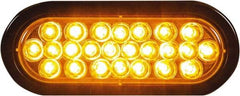 Buyers Products - 6 Flash Rate, Recessed Mount Emergency Strobe Light Assembly - Powered by 12 to 24 Volts, Amber - Best Tool & Supply