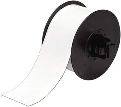 Brady - 2-1/2" Wide x 300" Long, White Magnetic Magnetic Tape - For BBP30 Label Printer, BBP33 Label Printer, BBP35 Multicolor Sign & Label Printer, BBP37 Color & Cut Sign & Label Printer, BradyPrinter S3100, BBP31 Sign & Label Printer - Best Tool & Supply