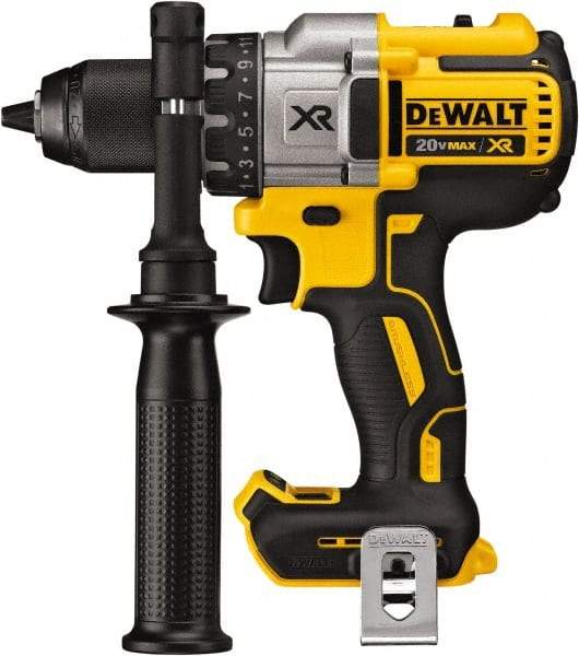 DeWALT - 20 Volt 1/2" Chuck Pistol Grip Handle Cordless Drill - 0-2000 RPM, Keyless Chuck, Reversible, Lithium-Ion Batteries Not Included - Best Tool & Supply