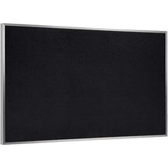 Ghent - Cork Bulletin Boards Style: Recycled Rubber Tack Bulletin Board Color: Black - Best Tool & Supply