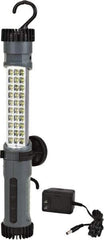 Value Collection - 3.6 Volts, 300 Lumens, Cordless Work Light - Gray/Black, 5 hr Run Time - Best Tool & Supply