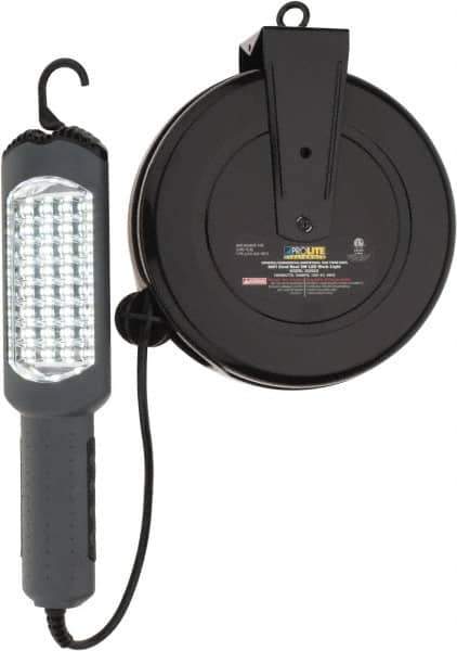 Value Collection - 120 Volt, 1,440 Watt, Electric, LED Portable Drop Light Work Light - 30' Cord, 1 Head, 450 Lumens, ABS - Best Tool & Supply