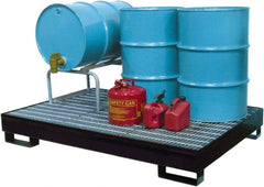 Enpac - Spill Pallets, Platforms, Sumps & Basins Type: Spill Deck or Pallet Number of Drums: 6 - Best Tool & Supply