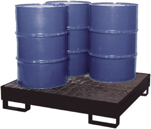 Enpac - Spill Pallets, Platforms, Sumps & Basins Type: Spill Deck or Pallet Number of Drums: 4 - Best Tool & Supply