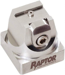 Raptor Workholding - 3/4" Jaw Width, 2-1/8" High x 2.07" Long x 2.07" Wide Dovetail Vise - For Use with 4 & 5 Axis Workholding Systems - Best Tool & Supply