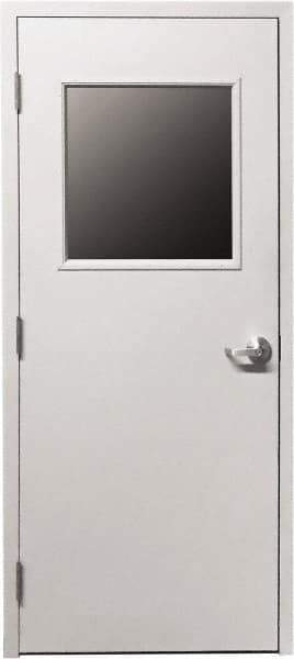 Portafab - 3' Wide x 7' High, Swing Door for Temporary Structures - Best Tool & Supply