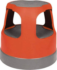 Cramer - 14-1/2" High, Red Scooter Stool - High Density Plastic, 300 Lb Capacity, Type IA Industry Rating - Best Tool & Supply