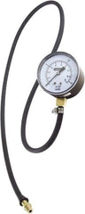 General - 2-1/2" Dial, 3/8 Thread, 0-15 Scale Range, Pressure Gauge - Thread Connection Mount, Accurate to ±1.5% of Full-Scale Range of Scale - Best Tool & Supply