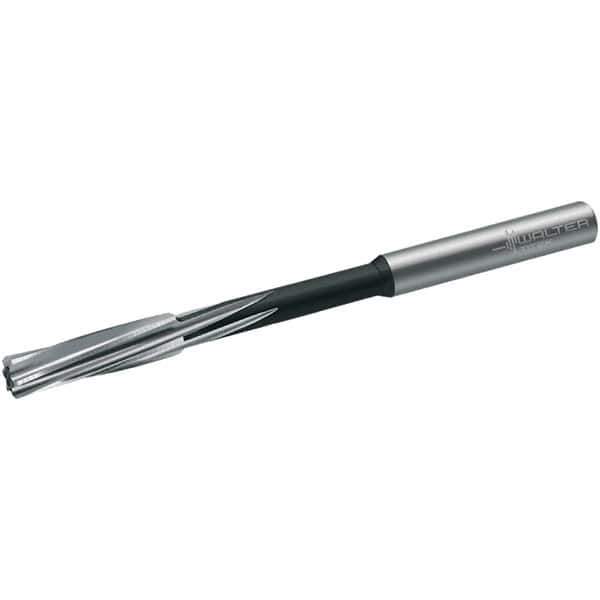 Walter-Titex - 2.39mm Cobalt 4 Flute Chucking Reamer - Spiral Flute, 2.39mm Straight Shank, 14mm Flute Length, 57mm OAL - Best Tool & Supply