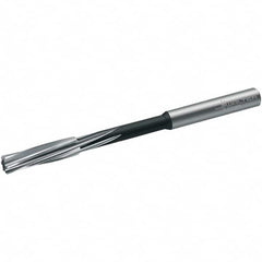 Chucking Reamer: 0.4591″ Dia, 5.5906″ OAL, 1.6142″ Flute Length, Straight Shank, Cobalt Steel 6 Flute, RH