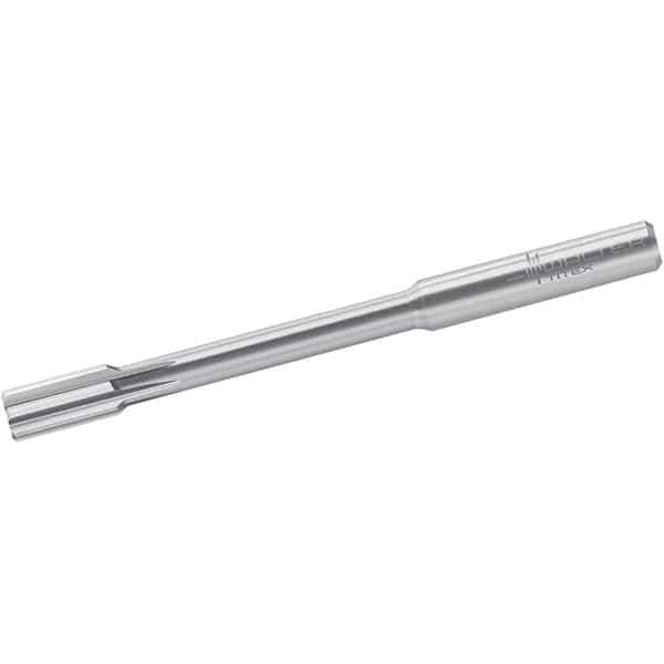 Walter-Titex - 5.02mm Solid Carbide 4 Flute Chucking Reamer - Straight Flute, 6mm Straight Shank, 12mm Flute Length, 75mm OAL - Best Tool & Supply