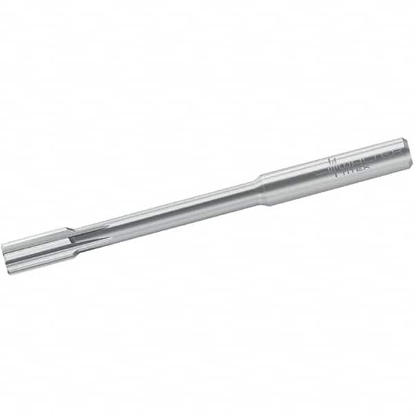 Chucking Reamer: 0.1571″ Dia, 2.9528″ OAL, 0.4724″ Flute Length, Straight Shank, Solid Carbide 4 Flute, RH