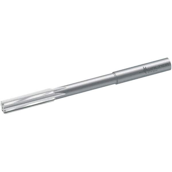 Walter-Titex - 5.5mm Solid Carbide 6 Flute Chucking Reamer - Straight Flute, 6mm Straight Shank, 26mm Flute Length, 93mm OAL - Best Tool & Supply