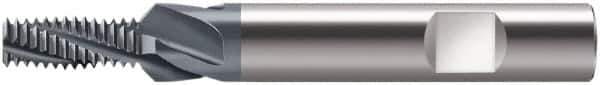 Walter-Prototyp - 0.2559" Cutting Diam, 3 Flute, Solid Carbide Helical Flute Thread Mill - Internal Thread, 16.25mm LOC, 72mm OAL, 10mm Shank Diam - Best Tool & Supply