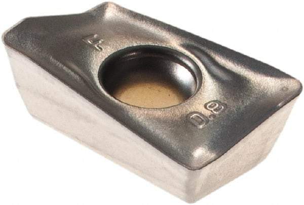 Walter - ADMT10T308 F56 Grade WSM35S Carbide Milling Insert - TiAlN/Al2O3/Al Finish, 0.1496" Thick, 0.8mm Corner Radius - Best Tool & Supply