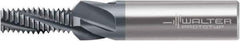 Walter-Prototyp - 0.2559" Cutting Diam, 3 Flute, Solid Carbide Helical Flute Thread Mill - Internal Thread, 16.25mm LOC, 72mm OAL, 10mm Shank Diam - Exact Industrial Supply