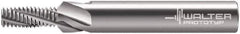 Walter-Prototyp - 0.5354" Cutting Diam, 4 Flute, Solid Carbide Helical Flute Thread Mill - Internal Thread, 32mm LOC, 92mm OAL, 18mm Shank Diam - Exact Industrial Supply