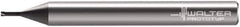 Walter-Prototyp - 0.122" Cutting Diam, 3 Flute, Solid Carbide Helical Flute Thread Mill - Internal Thread, 1.4mm LOC, 57mm OAL, 6mm Shank Diam - Best Tool & Supply