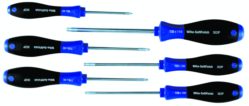 6 Piece - IP6; IP7; IP8; IP9; IP10; IP15 - TorxPlus SoftFinish® Cushion Grip Set - Best Tool & Supply