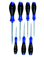 7 Piece - IP8; IP10; IP15; IP20; IP25; IP30; IP40 - TorxPlus SoftFinish® Cushion Grip Screwdriver Set - Best Tool & Supply