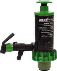 GoatThroat Pumps - 3/8" Outlet, 4 GPM, Polypropylene Hand Operated Transfer Pump - 56" OAL, For up to 55 Gal Drums, For Biodiesel, Lightweight Synthetic Oils, Pesticides, Solvents, Acids & Other Corrosive Chemicals - Best Tool & Supply