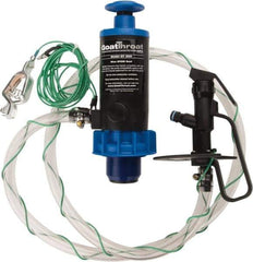 GoatThroat Pumps - 3/8" Outlet, 4 GPM, Polypropylene Hand Operated Transfer Pump - 56" OAL, For up to 55 Gal Drums, For Class I & II Flammable & Combustible Liquids - Best Tool & Supply