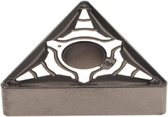 Walter - TNMG432 MP5 Grade WPP30S Carbide Turning Insert - TiCN/Al2O3/TiN Finish, 60° Triangle, 1/2" Inscr Circle, 3/16" Thick, 1/32" Corner Radius - Best Tool & Supply