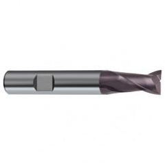 16mm Dia. x 82mm Overall Length 2-Flute Square End Solid Carbide SE End Mill-Weldon Shank-Center Cut-Firex - Best Tool & Supply