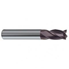 10mm Dia. x 66mm Overall Length 4-Flute Square End Solid Carbide SE End Mill-Round Shank-Center Cut-Firex - Best Tool & Supply