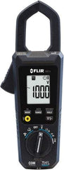 FLIR - CM74, CAT IV, Digital True RMS Auto Ranging Clamp Meter with 1.38" Clamp On Jaws - 1000 VAC/VDC, 600 AC/DC Amps, Measures Voltage, Capacitance, Current, Frequency, Resistance - Best Tool & Supply