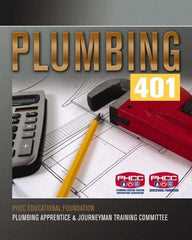 DELMAR CENGAGE Learning - Plumbing 401 Publication, 1st Edition - by Phcc Educational Foundation Plumbing Apprentice & Journeyman, Delmar/Cengage Learning, 2008 - Best Tool & Supply