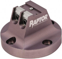 Raptor Workholding - 3/4" Jaw Width, 3" High Dovetail Vise - For Use with 4 & 5 Axis Workholding Systems - Best Tool & Supply