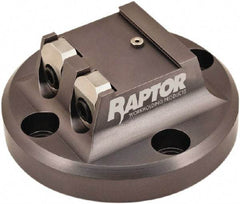 Raptor Workholding - 1-1/2" Jaw Width, 2" High Dovetail Vise - For Use with 4 & 5 Axis Workholding Systems - Best Tool & Supply