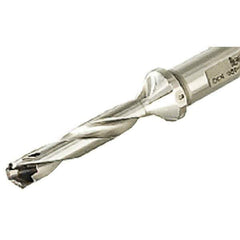 Iscar - 0.945" to 0.98" Diam, 8xD, 7.56" Max Depth, 1-1/4" Shank Diam, 11.42" OAL, Replaceable-Tip Drill - FCP, ICK, ICK-2M, ICM, ICN, ICP, iCP-2M Insert, 24 Seat Size, 45391588 Toolholder, Series SumoCham - Best Tool & Supply