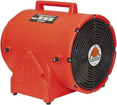 AIR Systems - 12" Inlet, Electric AC Ventilation Fan - 1 hp, 1,866 CFM (Free Air), 115 Max Voltage Rating - Best Tool & Supply