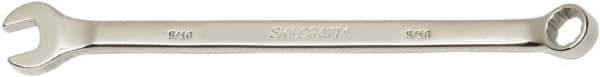 Ability One - 15/16" 12 Point Combination Wrench - 15° Offset Angle, Steel, Chrome Finish - Best Tool & Supply