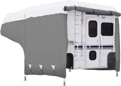 Classic Accessories - Polypropylene RV Protective Cover - 8 to 10' Long, Gray and White - Best Tool & Supply