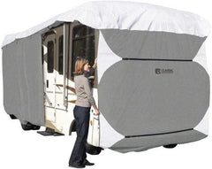 Classic Accessories - Polypropylene RV Protective Cover - 37 to 40' Long x 140" High, Gray and White - Best Tool & Supply