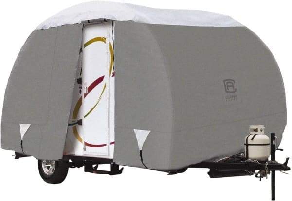 Classic Accessories - Polypropylene RV Protective Cover - 18' 8" Long, Gray and White - Best Tool & Supply