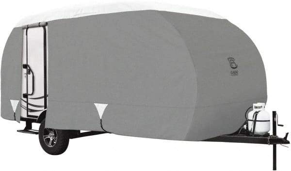 Classic Accessories - Polypropylene RV Protective Cover - 20' Long, Gray and White - Best Tool & Supply