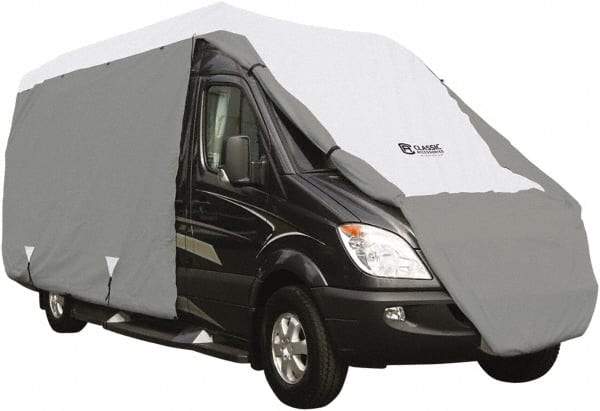 Classic Accessories - Polypropylene RV Protective Cover - 20' Long x 117" High, Gray and White - Best Tool & Supply