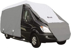 Classic Accessories - Polypropylene RV Protective Cover - 20 to 23' Long x 117" High, Gray and White - Best Tool & Supply