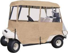 Classic Accessories - Polyester Golf Cart Protective Cover - 66 x 53", Sand - Best Tool & Supply