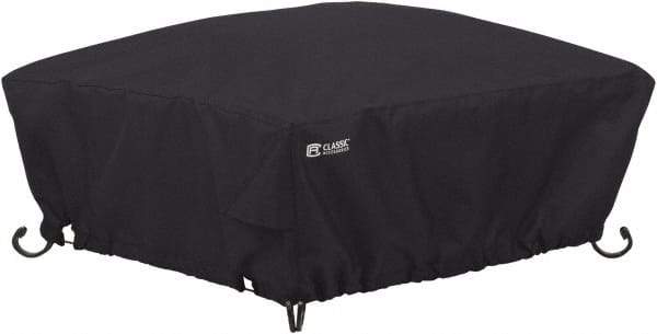 Classic Accessories - Polyester Fire Pit Protective Cover - 36 x 36 x 12", Black - Best Tool & Supply