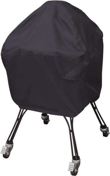 Classic Accessories - Polyester Grill Protective Cover - 22" Diam x 40" High, Black - Best Tool & Supply