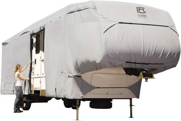 Classic Accessories - Polyester RV Protective Cover - 20 to 23' Long x 122" High, Gray - Best Tool & Supply