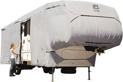 Classic Accessories - Polyester RV Protective Cover - 23 to 26' Long x 122" High, Gray - Best Tool & Supply