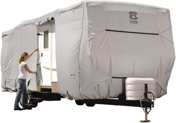 Classic Accessories - Polyester RV Protective Cover - 20 to 22' Long x 118" High, Gray - Best Tool & Supply