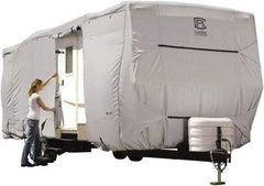 Classic Accessories - Polyester RV Protective Cover - 22 to 24' Long x 118" High, Gray - Best Tool & Supply